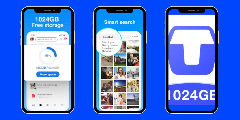 TeraBox APK MOD screen shots