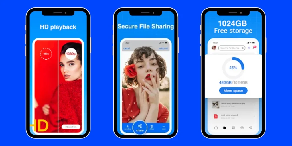TeraBox Mod APK screen shots